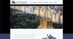 Desktop Screenshot of pendragon-capital.com